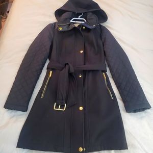 Michael Kors Black Winter Trench Coat